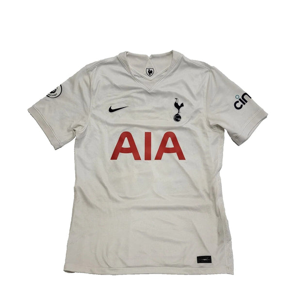 Nike White Spurs No 28 Ndombele Football Shirt UK Men's Small K328