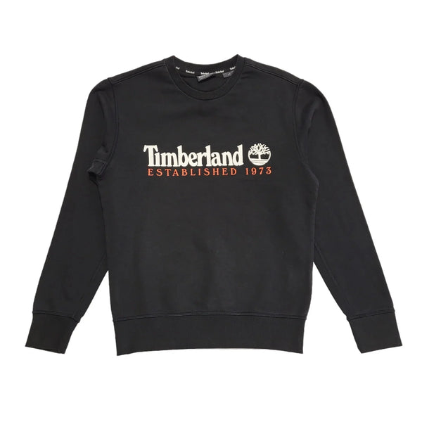 Timberland Black Crew Neck Sweatshirt Uk Men's Size Small DD332