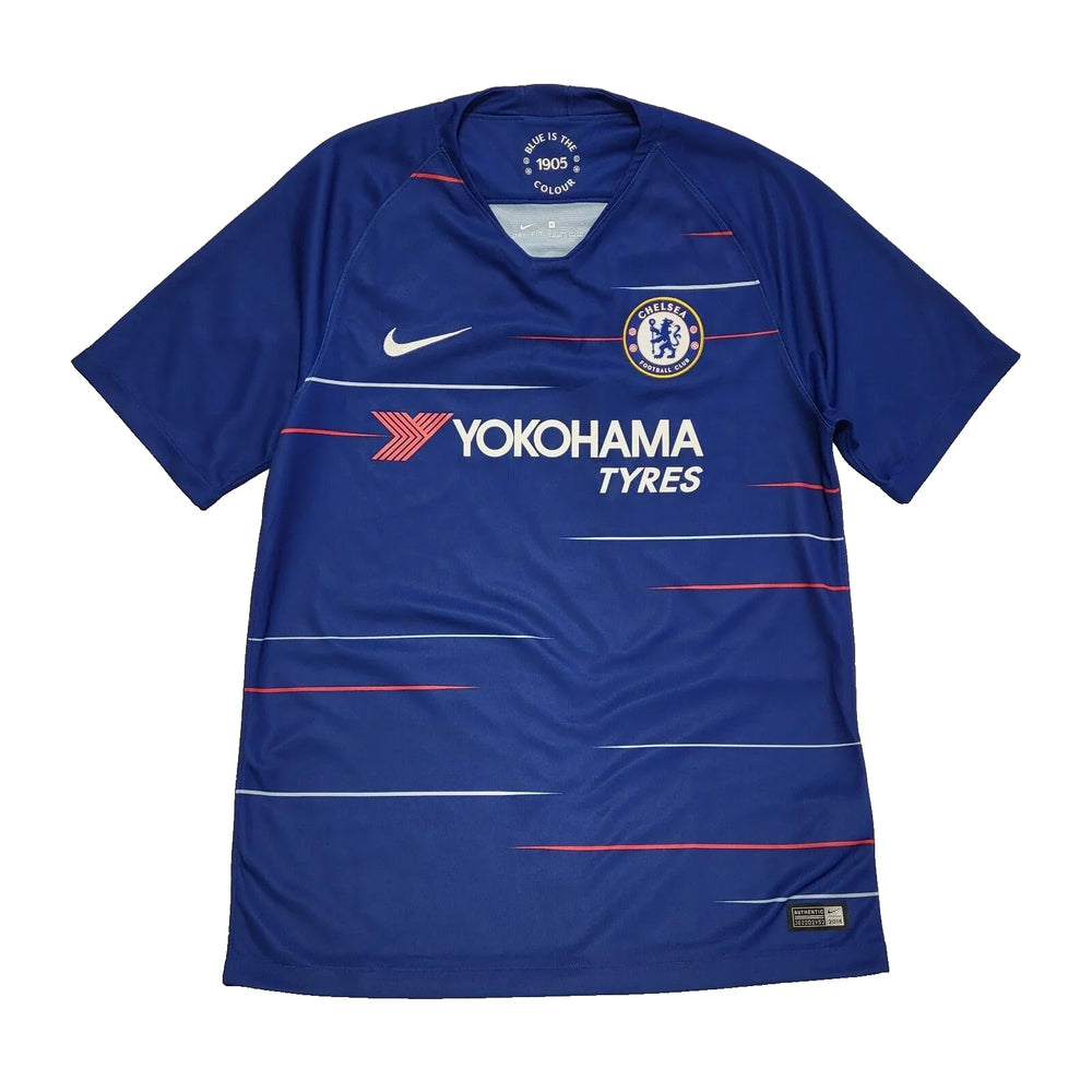 Nike Dri-Fit Chelsea FC Blue Yokohama Football Shirt UK Men's Medium L522