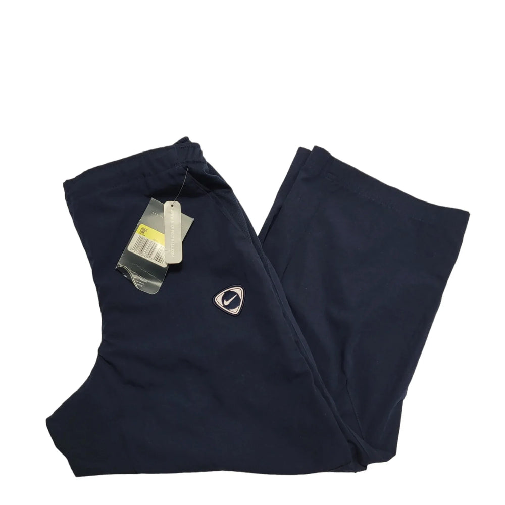 Nike Navy Blue 3/4 Straight Tracksuit Bottoms UK Women's S W26 L21 BB509