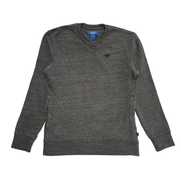 Adidas Grey L/Sleeve Casual Sweatshirt UK Men's Size S K816