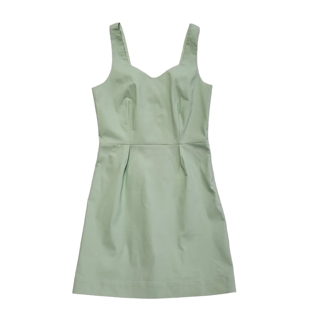 Oliver Bonas Green Bodycon Sleeveless Dress Uk Women's Size 10 DD105