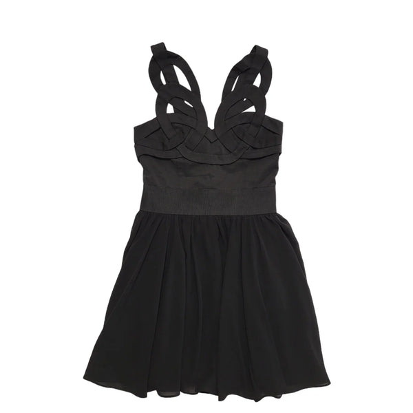 Reiss Black Sleeveless Evening Dress UK Women's Size 12 BB628