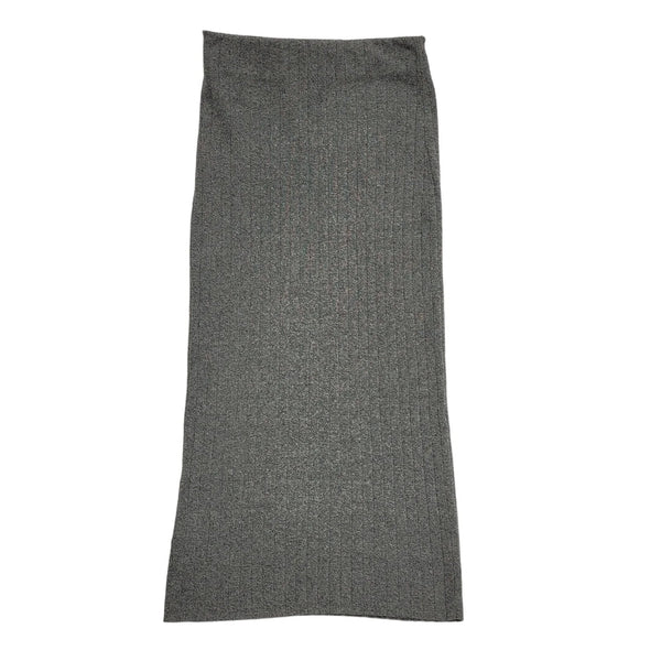 Lauren Ralph Grey Elasticated Pencil Skirt Uk Women's XS W24 BB133