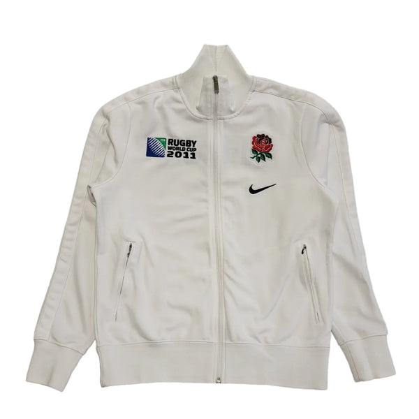Nike White Rugby World Cup 2011 Tracksuit Top/Jacket UK Men's L DD639