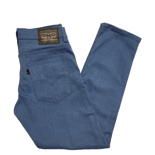 Levi's 508 Mid Blue Straight Denim Jeans Uk Men's W28 L29 L559