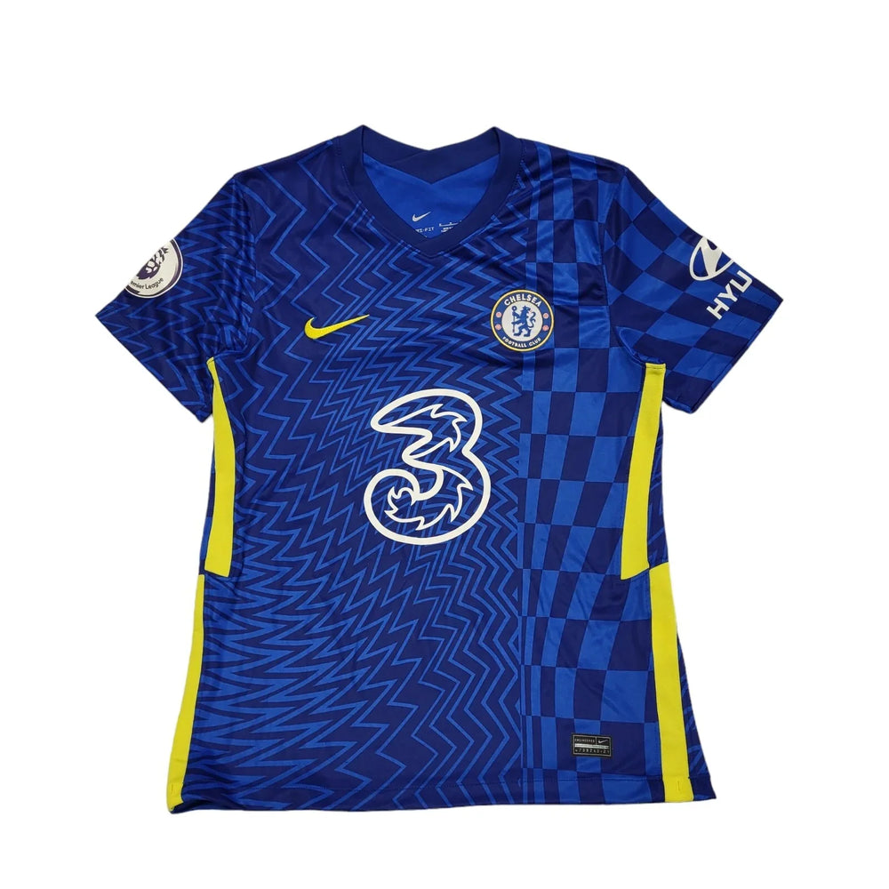 Nike Dri-Fit Chelsea Lukaku Home Kit Football Shirt UK Men's Size Medium DD781