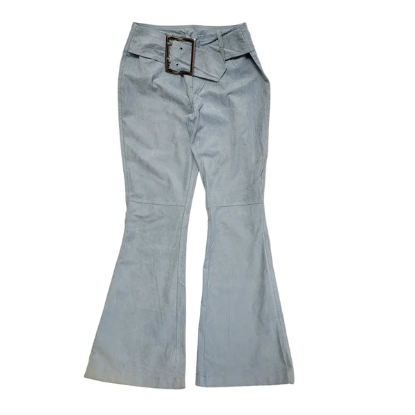 Closet Vintage 90's Blue Flared Soft Cotton Jeans Women's UK 10-12 W28 L31