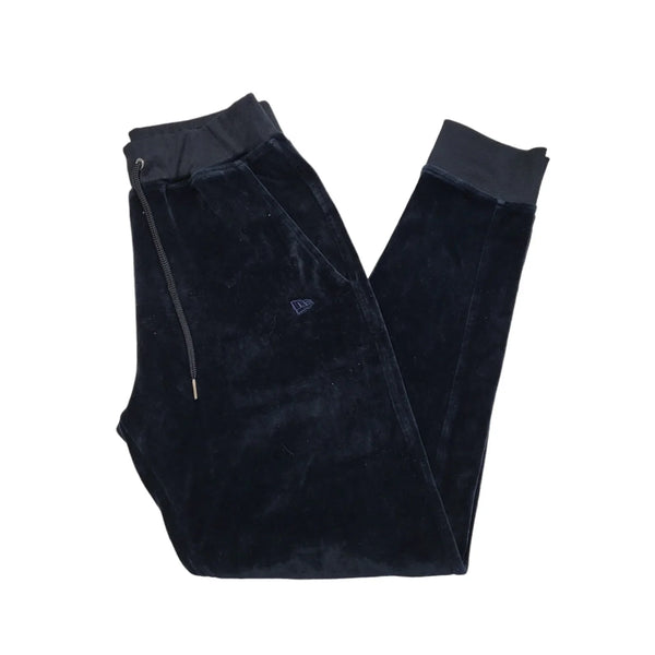 New Era Blue Baseball Velour Tapered Joggers Womens Size UK M W28 L29 CC537