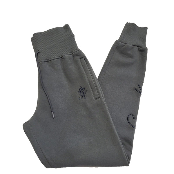 Gym King Skinny Tracksuit Bottoms Grey Drawstring Uk Women's S W26 L30 L187