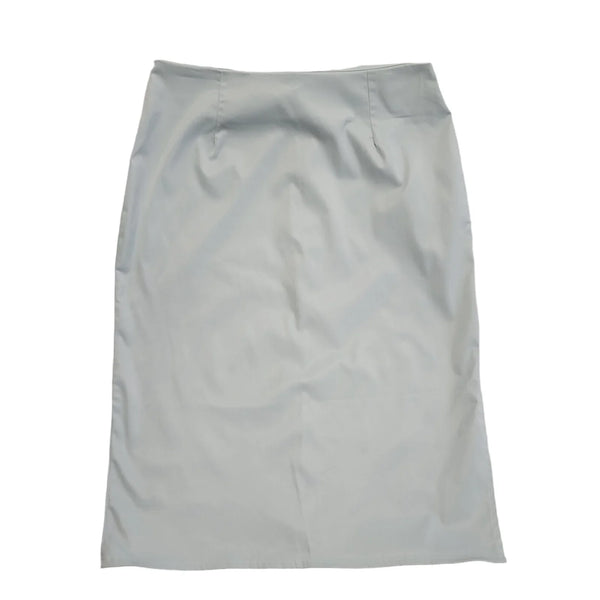 New Look Light Blue Vintage 90's Pencil Skirt Uk Women's Size 12 W30