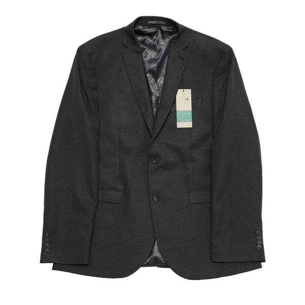 Next Dark Grey Check Slim Suit Blazer Jacket Uk Men's Size L 44'' Bnwt L89