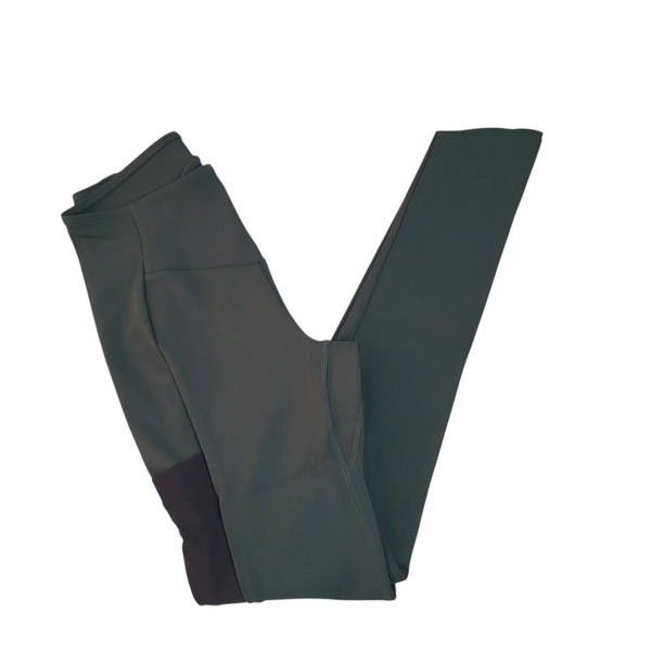 Gymshark Venture Leggings Green Gym Sports UK Women's XS 6 W24 L26 Bnwt L962