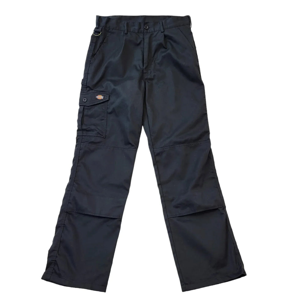 Dickies Black Workwear Straight Leg Trousers Men's Size S W30 L31