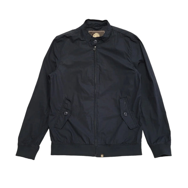 Pretty Green Navy Blue Bomber Jacket Uk Men's Size M CC73
