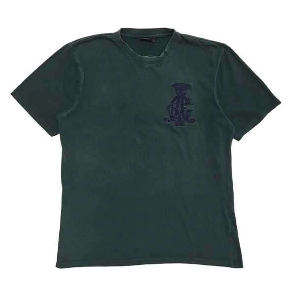 Christian Audiqier Vintage 90's  Green Short Sleeve T-Shirt Men's 3XL