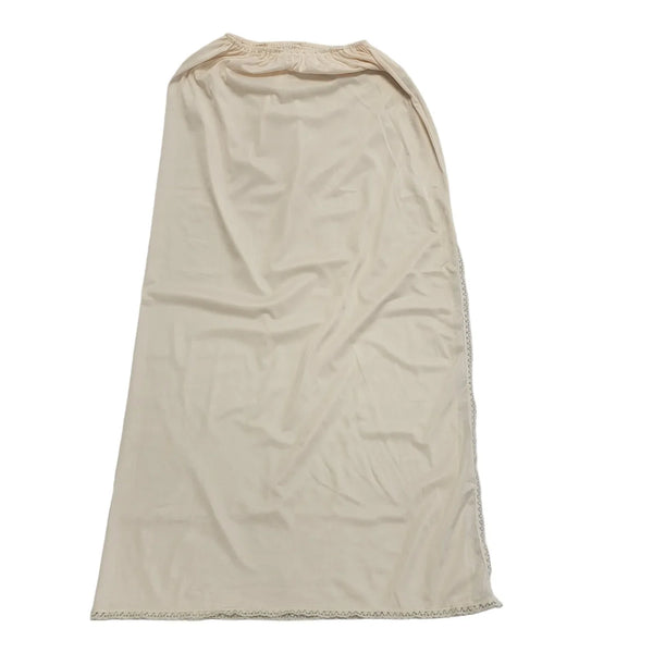 Vintage 90's Cream Under Skirt Women's Size Small W26