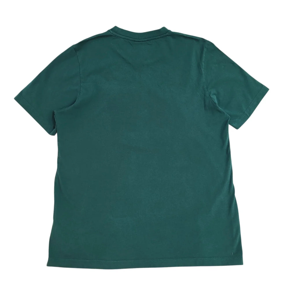 Addas Green Y2k Logo Cotton Double Stitch T-Shirt Uk Men's Size L
