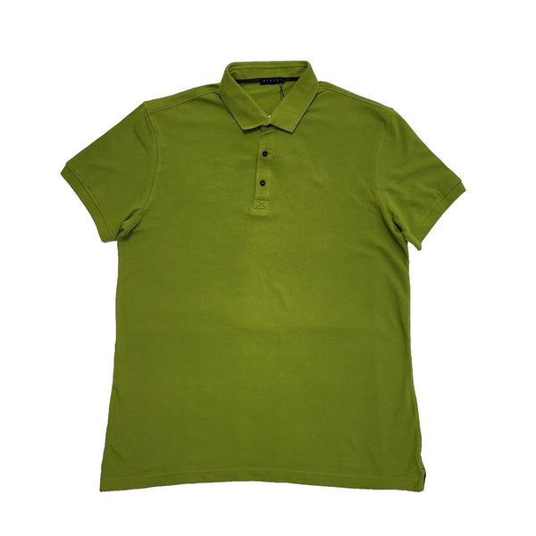Sisley Green Short Sleeve Slim Fit Polo Shirt UK Men's xL K409 BNWT