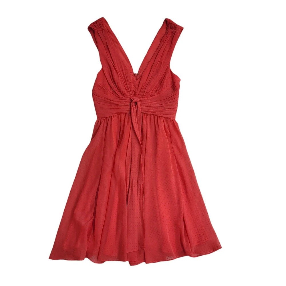 Vera Wang Pink Sleeveless Evening Dress UK Women's Size XS EE692