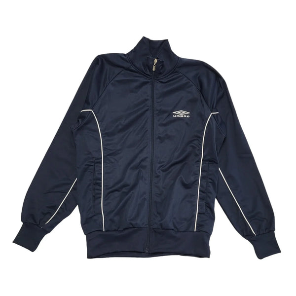 Umbro 90s Vintage Navy Blue Tracksuit Top/Jacket Uk Men's Size Small
