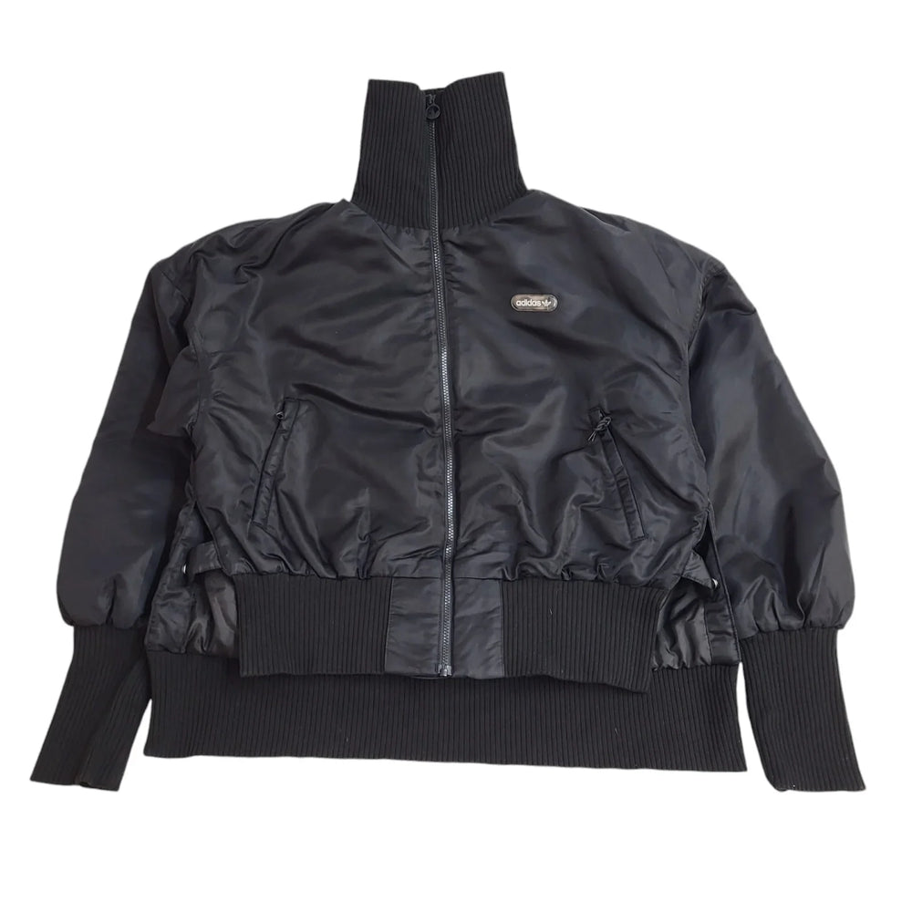 Adidas Black Zipped Sports Jacket UK Women's 14 EE469