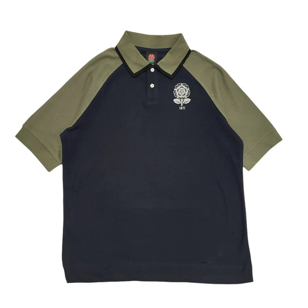 England Rugby Green & Blue BNWT Polo Top Mens UK Size XL DD147