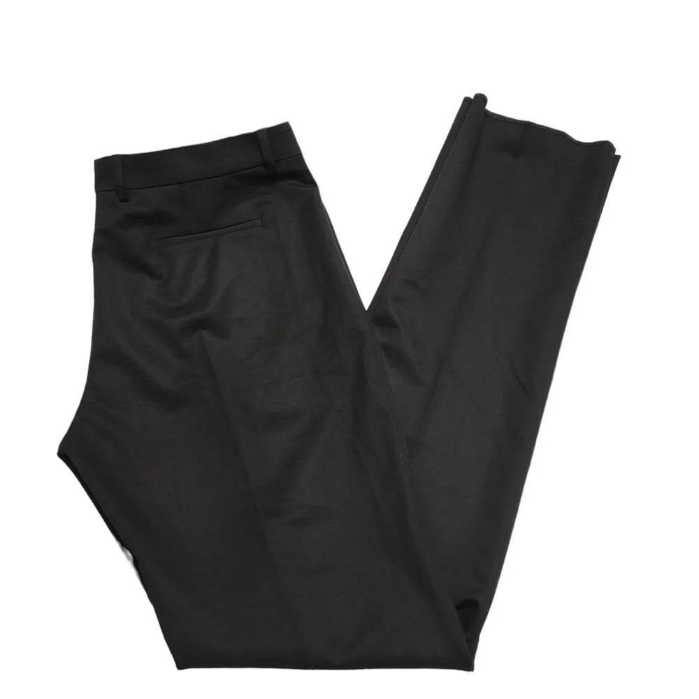 Givenchy Black Straight Leg Dress Trousers Uk Tall Women's 18 W36 L37 BB530