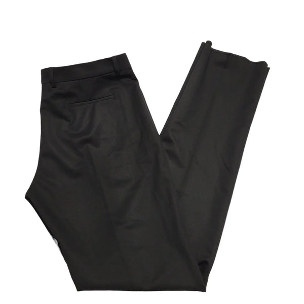 Givenchy Black Straight Leg Dress Trousers Uk Tall Women's 18 W36 L37 BB530