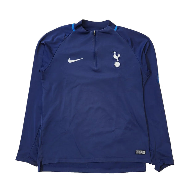 Nike Navy Blue Tottenham Hotspur 1/4 Zip Track Jacket Men's UK M EU 50 H288
