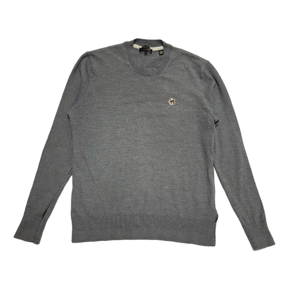 Ted Baker Grey Jumper Long Sleeve Crew Neck Mens UK S CC190