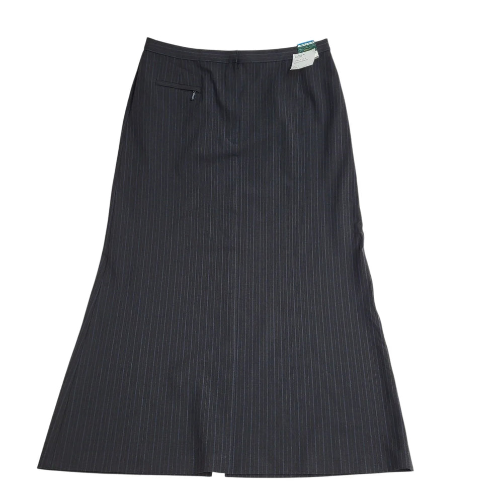 Marks & Spencer Skirt Bnwt Black Striped Uk Women's Size 14 W32 L824