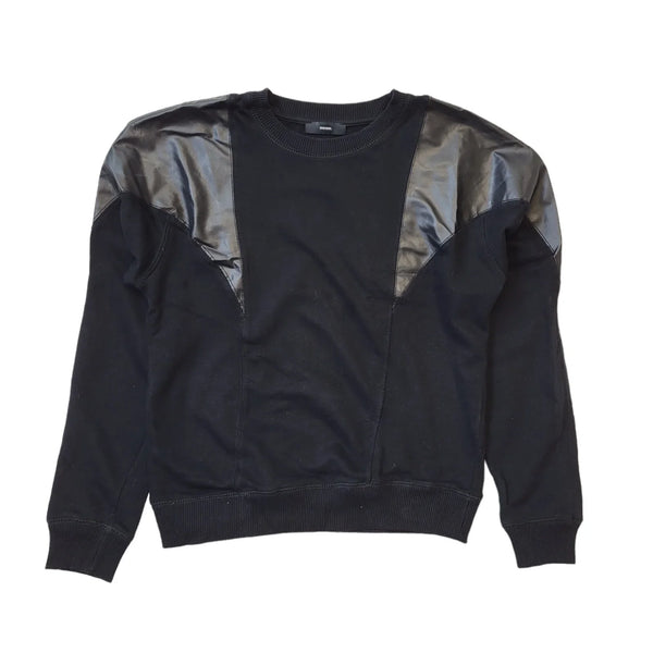 Diesel Black Long Sleeve Casual Sports Sweatshirt Women's UK L 12 EU 40 H170